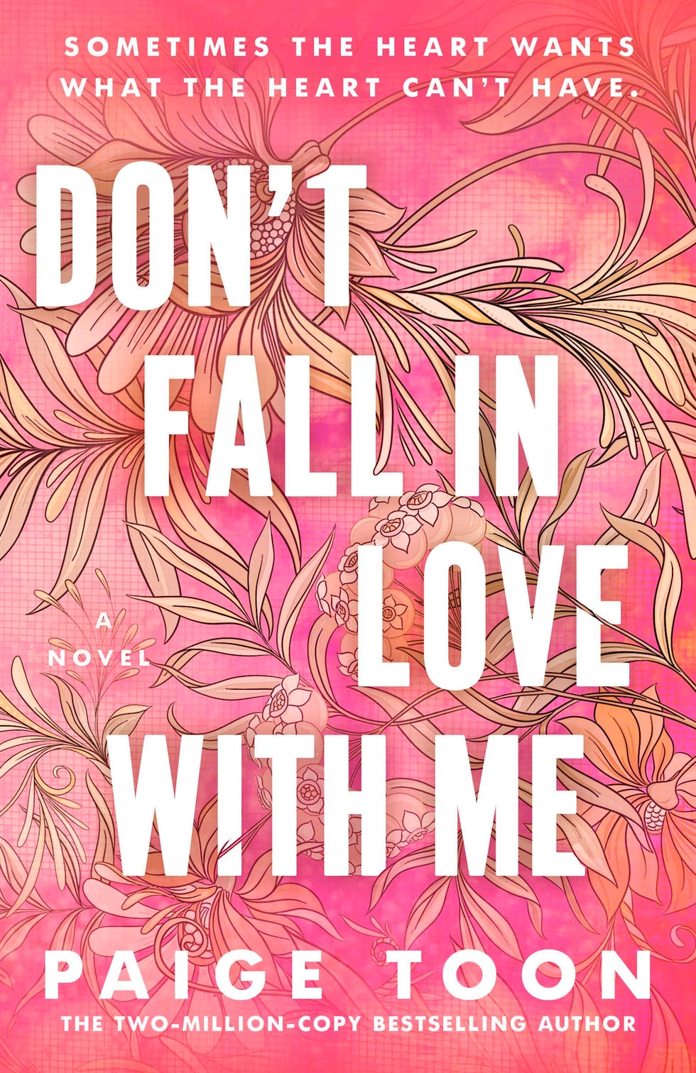 paige toon don't fall in love with me book cover