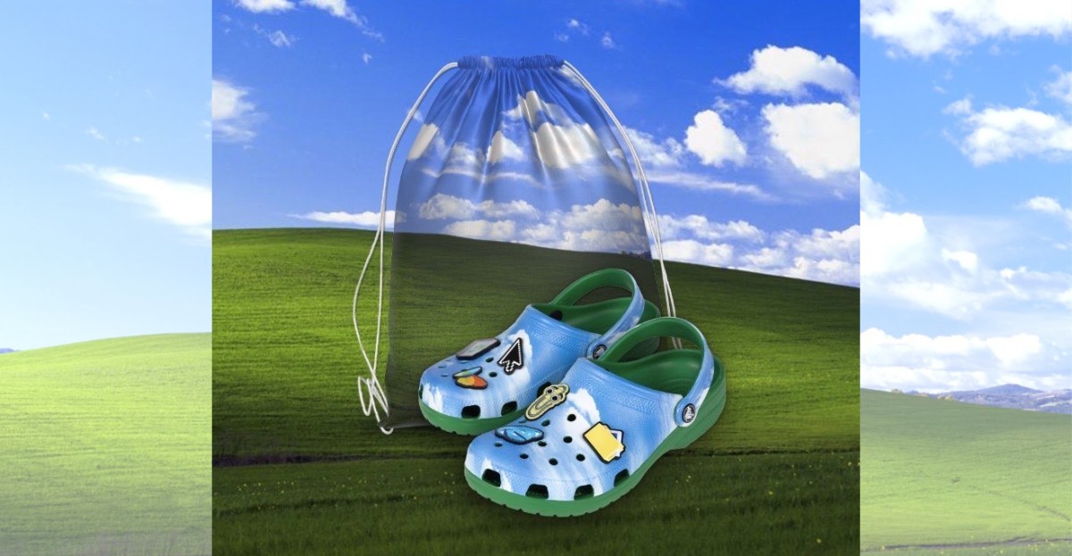Microsoft’s Windows XP Crocs are no joke