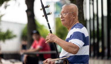 Chicago octogenarian brings traditional music to Chinatown