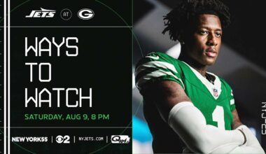 Ways to Watch the Jets at Packers Preseason Game - New York Jets