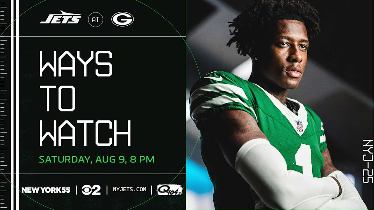 Ways to Watch the Jets at Packers Preseason Game - New York Jets