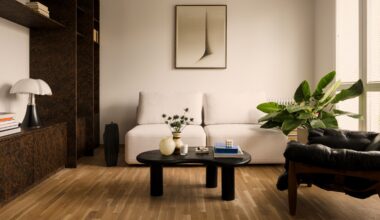 Mid-century Warsaw apartment renovated to complement its context