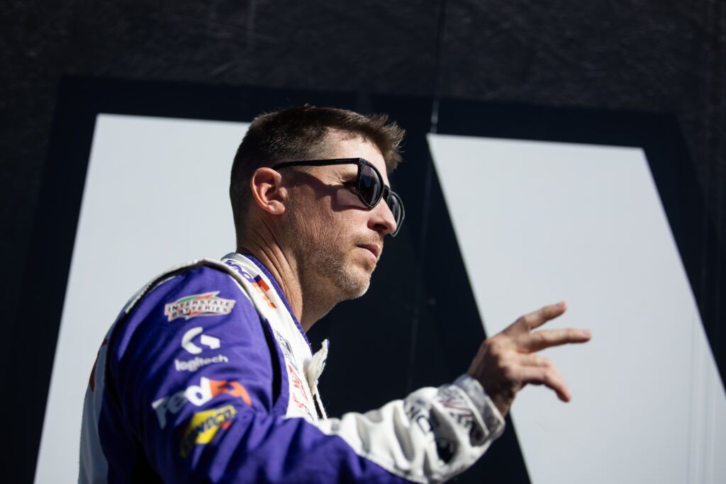 Denny Hamlin Breaks Down Carson Hocevar’s Ulterior Motive Behind His Endless NASCAR Feuds