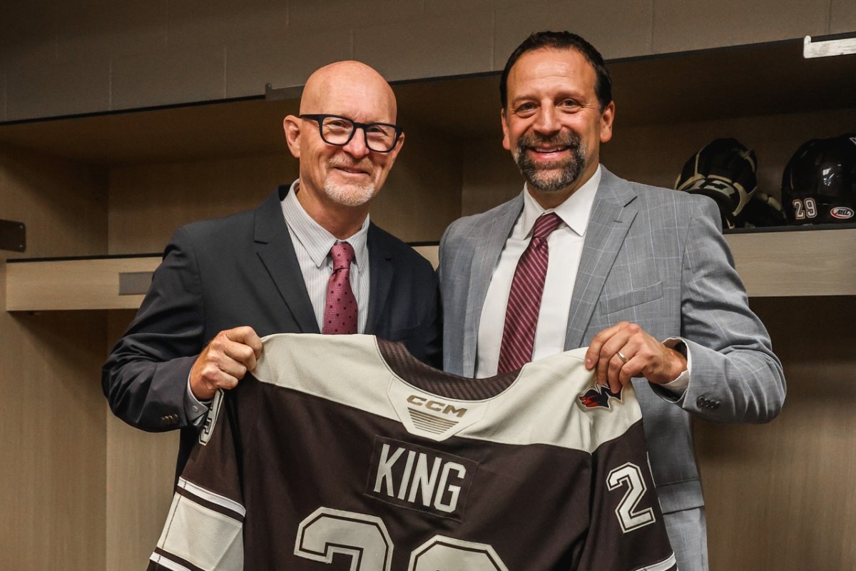 Derek King officially introduced as new head coach of Hershey Bears: ‘I feel like this is the 33rd NHL team. I’m very excited and honored.’