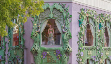 straight out of a fairytale, blossomed silhouettes wrap 'papa don't preach' delhi store