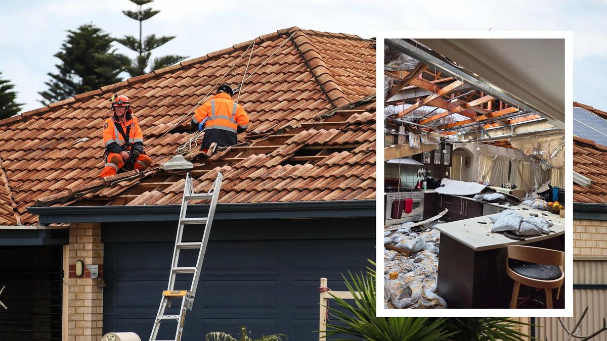 WA and Perth weather: Extreme rain batters houses as more downpours and possible hail on way