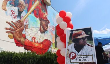 South Philadelphia mural honors Phillies legend Dick Allen