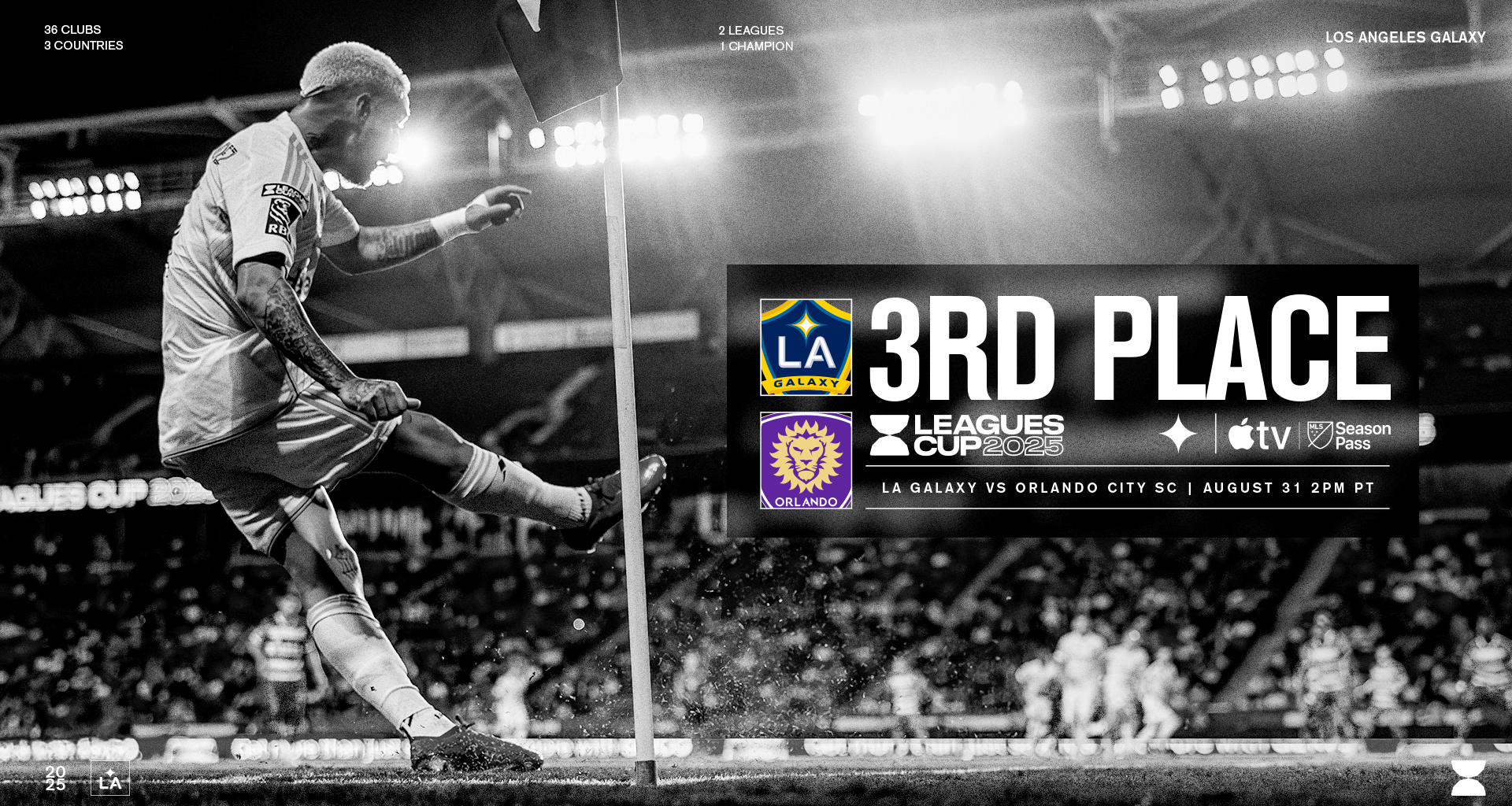 Match Report: LA Galaxy Advance to Leagues Cup 2025 Third-Place Match Following 2-0 Defeat to Seattle Sounders FC at Dignity Health Sports Park