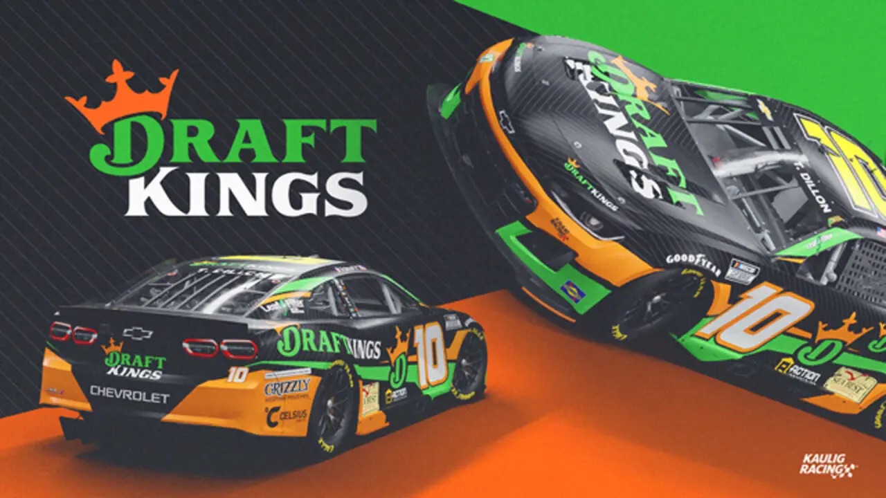 DraftKings Exclusive Ty Dillon Sponsor for Two NASCAR Cup Races