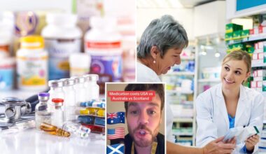 Doctor exposes shocking disparity in medicine costs between the US, Australia