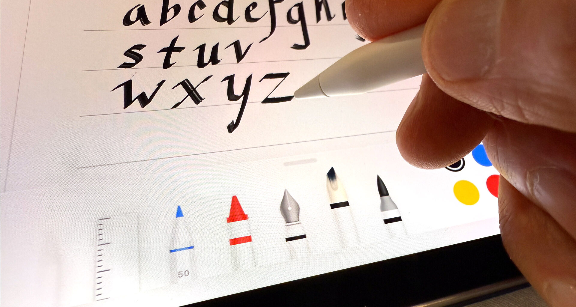 iPadOS 26 Calligraphy