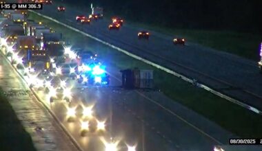 I-95 southbound crash in St. Johns County leaves Jacksonville man injured