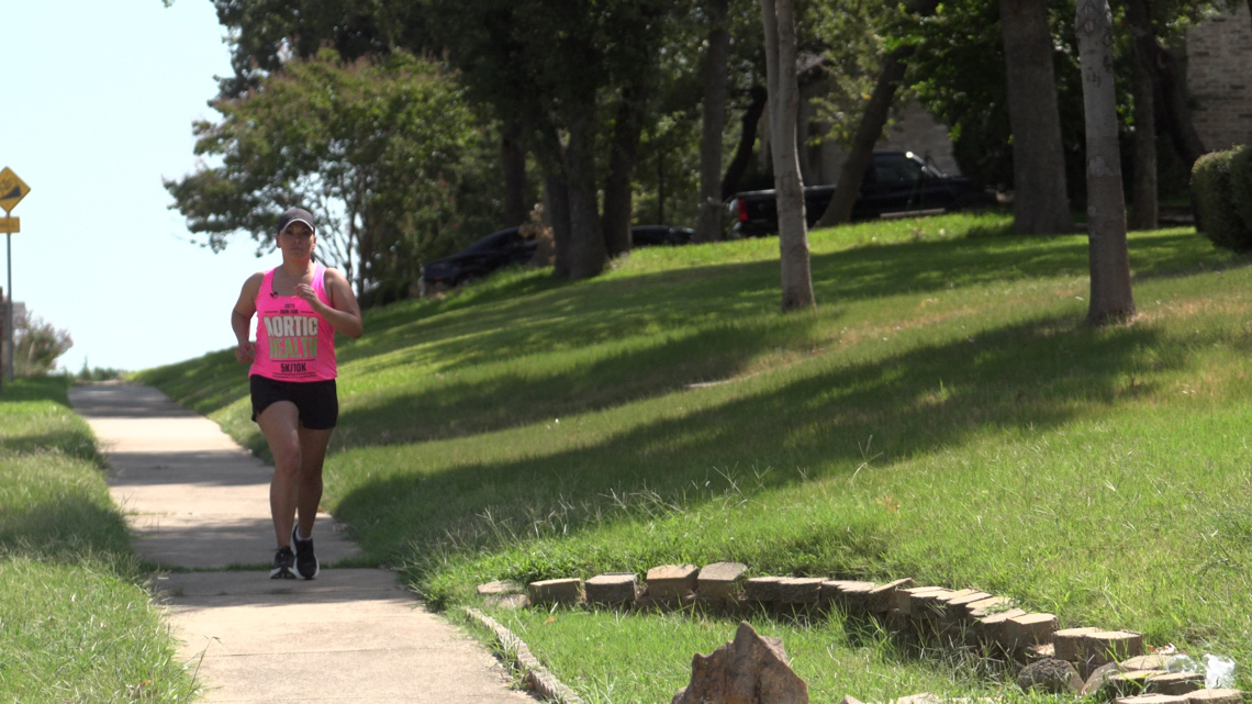 Fort Worth, Texas: After nearly dying, a local woman races to help others