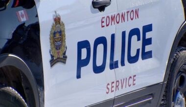 Edmonton police searching for people alleged to have struck cyclist with SUV on purpose
