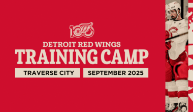 Red Wings Training Camp returns to Traverse City in September