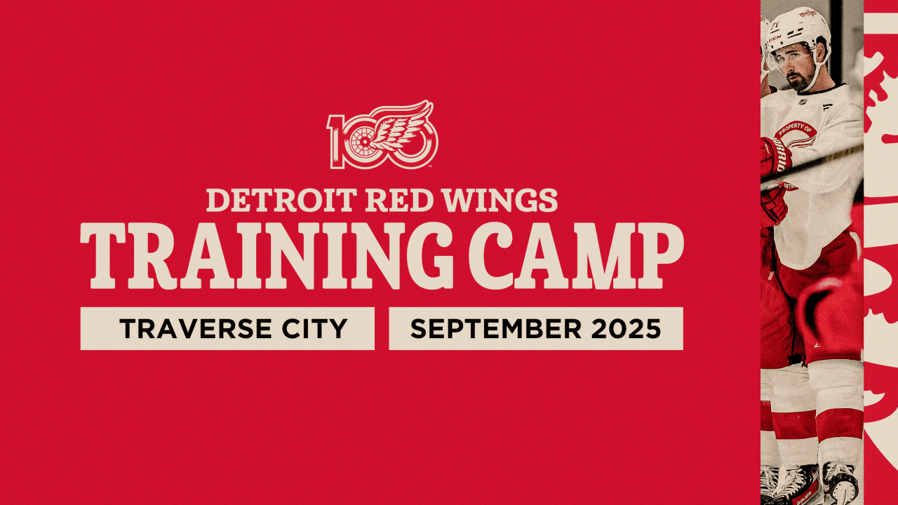 Red Wings Training Camp returns to Traverse City in September