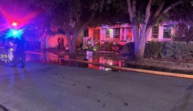 Fire engulfs home near San Antonio College