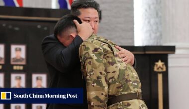 Kim Jong-un weeps for North Korea’s Ukraine war dead in display of calculated grief