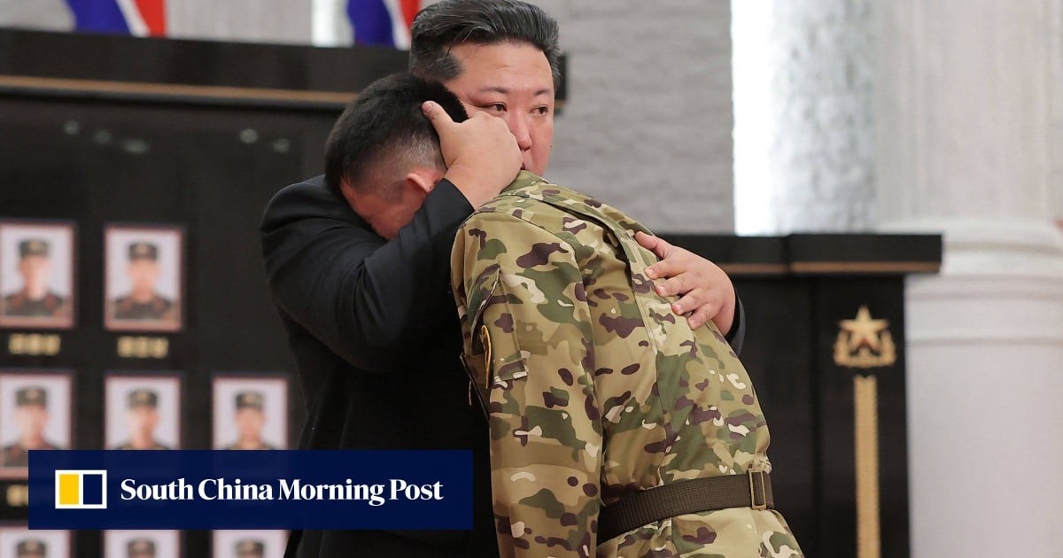 Kim Jong-un weeps for North Korea’s Ukraine war dead in display of calculated grief