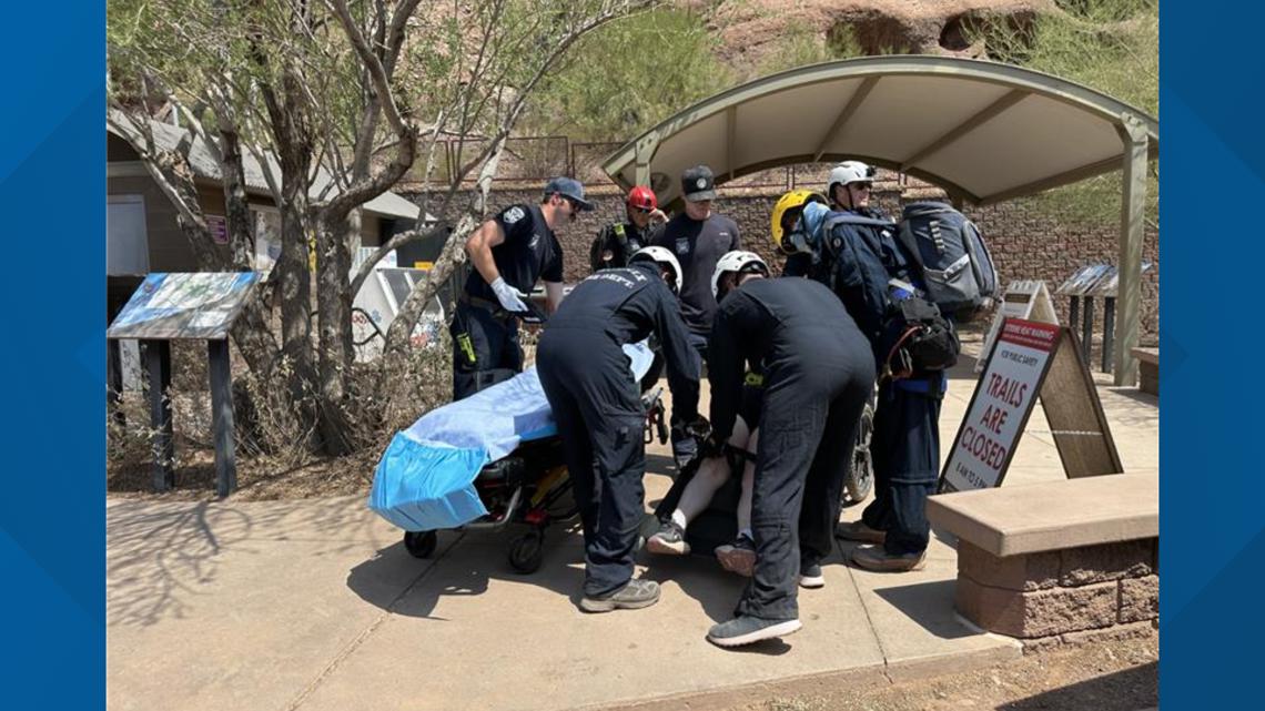 Hiker flown off Phoenix mountain for second day in a row after overheating