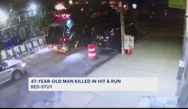 Sanitation truck involved in Bushwick fatal hit-and-run
