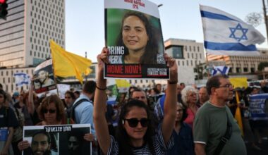 Former hostages rally for Gaza war to end as Israel mulls updated plan