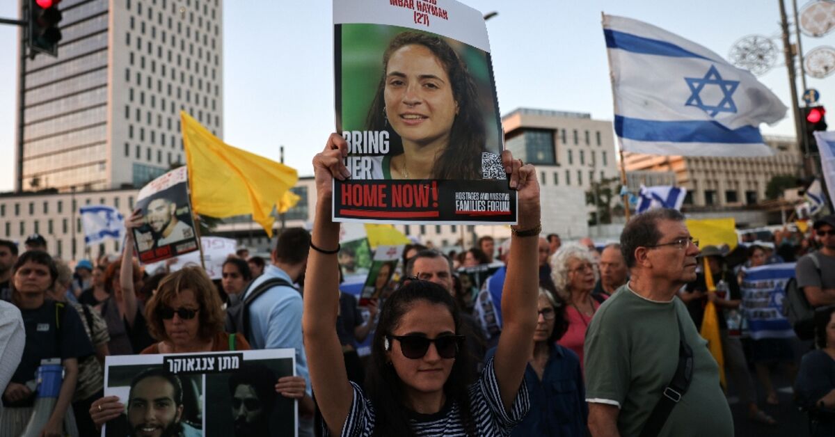 Former hostages rally for Gaza war to end as Israel mulls updated plan