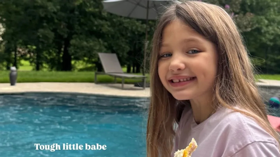 Brittany Aldean shares a photo of 6-year-old daughter Navy after her urgent care visit in August 2025.Brittany Aldean&sol;Instagram
