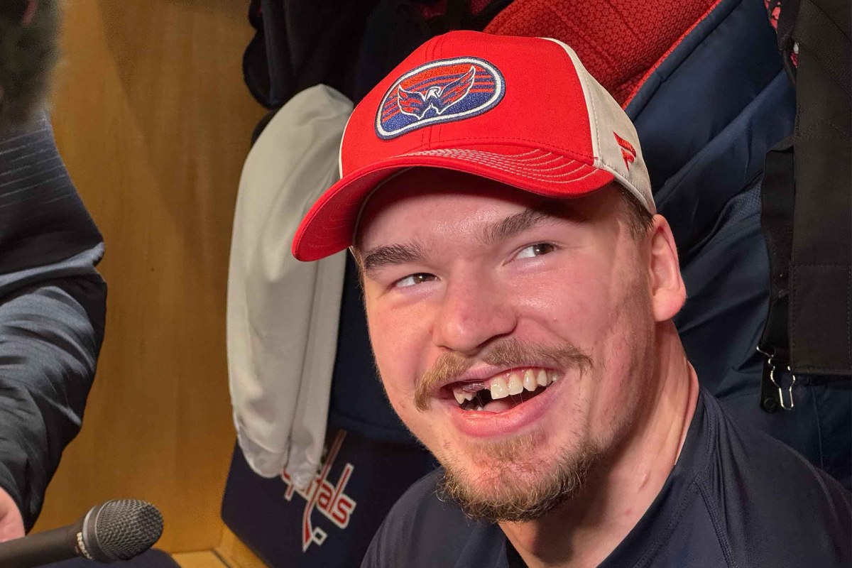 Alex Alexeyev reveals full extent of damage to teeth after taking high stick during playoffs: ‘They tried pulling one tooth out with pliers’