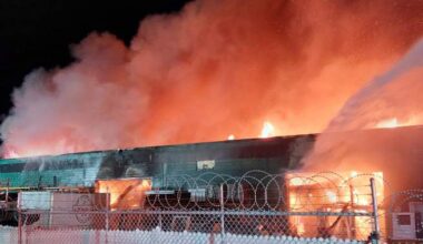 ‘I came down and it was basically gone’: Overnight fire destroys Architectural Clearinghouse - Edmonton