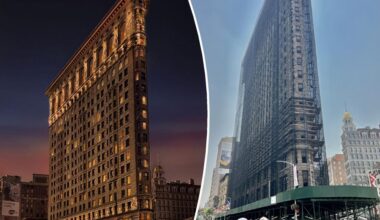 NYC's iconic Flatiron Building will get bathed in lights for first time in 123-year history