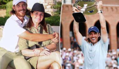 Tommy Fleetwood's wife Clare misses golfer's first PGA Tour win