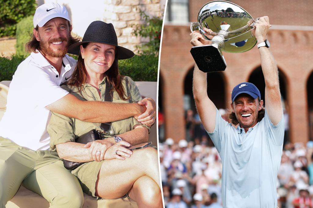 Tommy Fleetwood's wife Clare misses golfer's first PGA Tour win