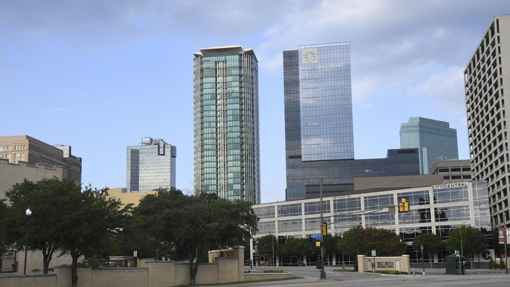 Downtown Fort Worth. (Spectrum News 1)