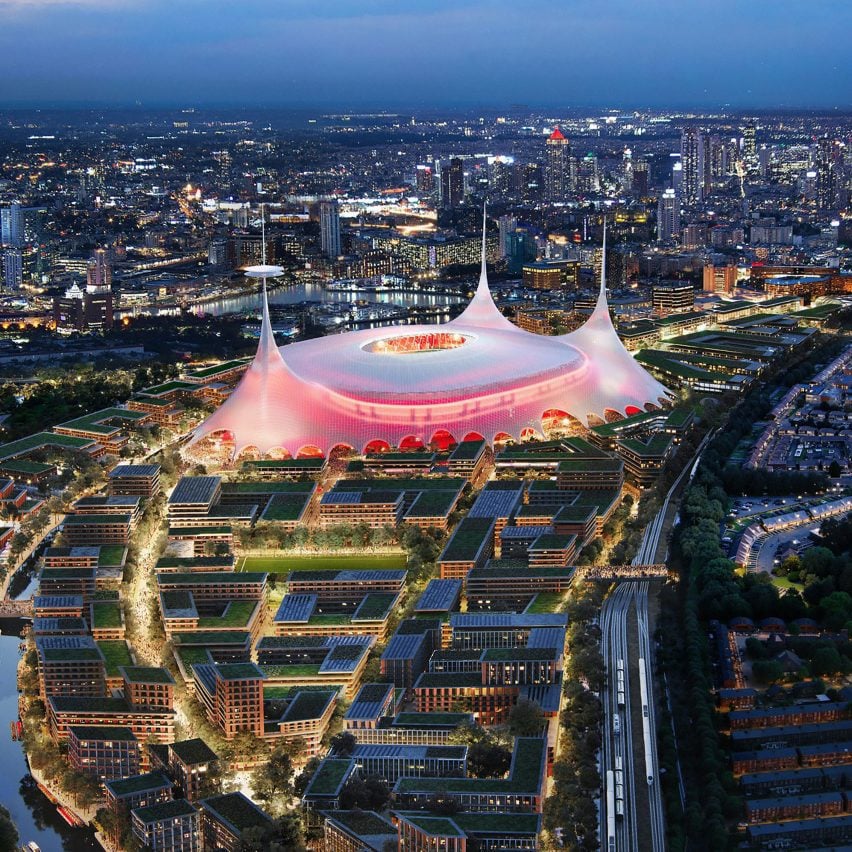 Manchester United stadium by Foster + Partners