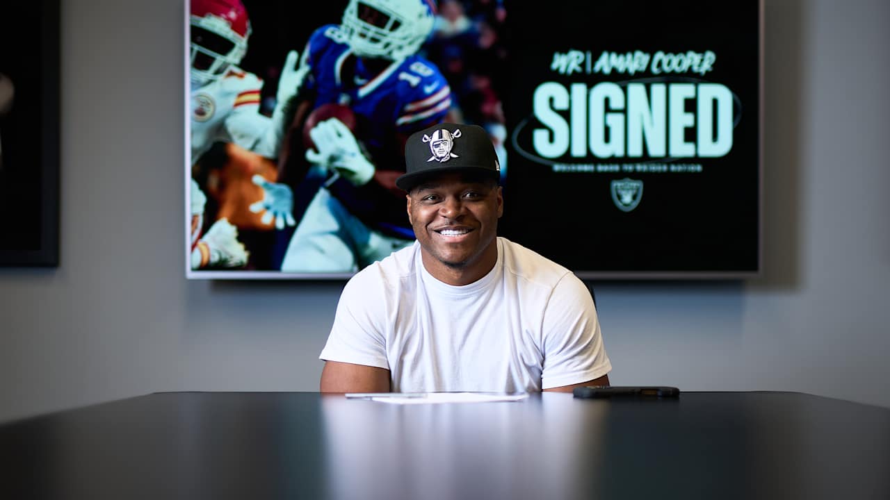 Amari Cooper wants 'to finish what I started' with the Raiders