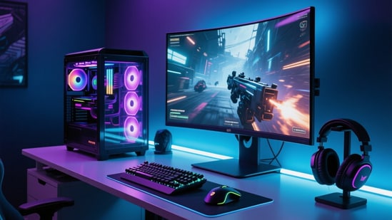 Powerful gaming desktops built for serious gaming.