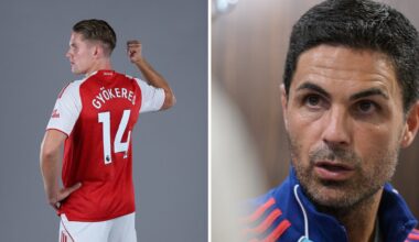 Mikel Arteta now wants to completely change Arsenal's style of play because of Viktor Gyokeres