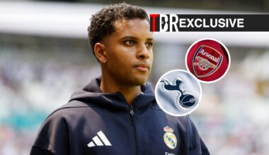 The reason Arsenal and Tottenham haven’t made a move for Rodrygo