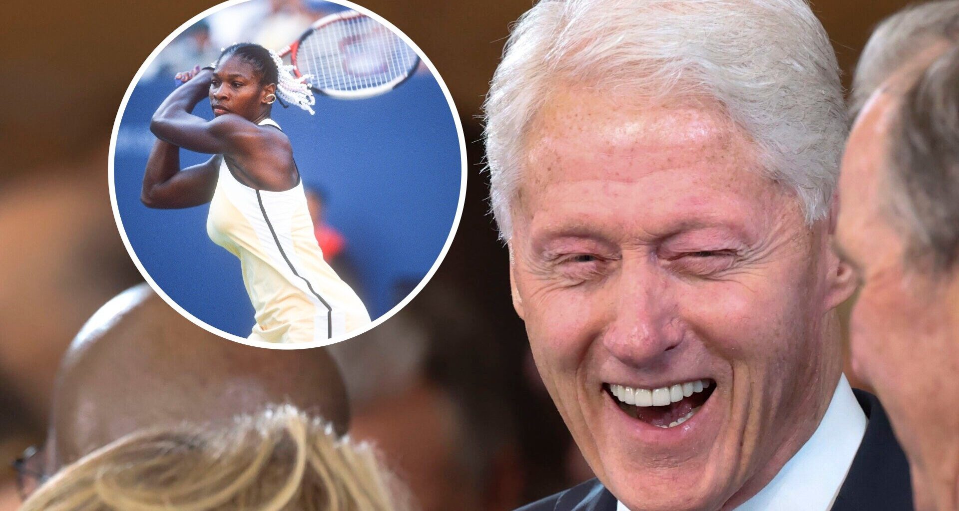 What Bill Clinton told Serena Williams after she won her first Grand Slam at the US Open in 1999