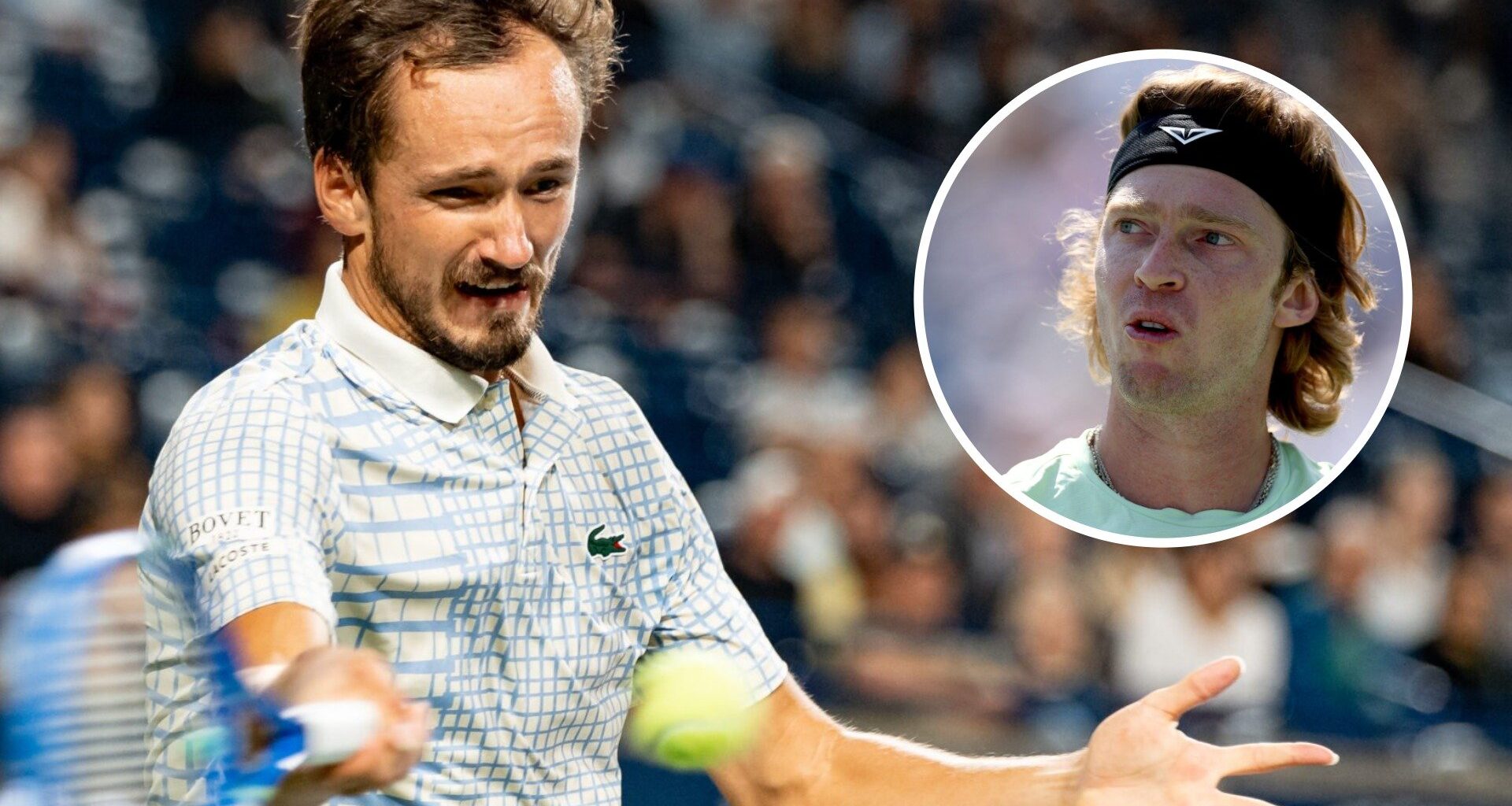 Andrey Rublev explains what was so unusual about Daniil Medvedev’s latest match at the Canadian Open