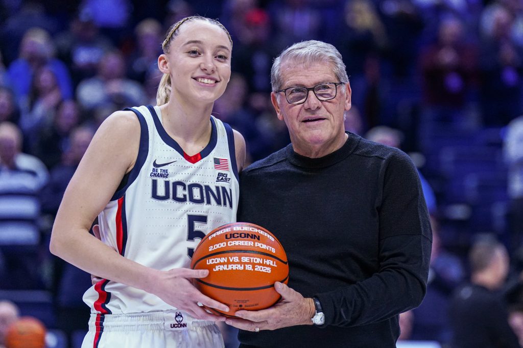 “You’ve Got To Be Able To Take It”: When Geno Auriemma Shared Paige Bueckers’ Fierce Trash-Talk Moments Against Male Practice Players