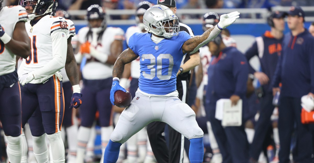 Former Lions RB Jamaal Williams works out for Chicago Bears