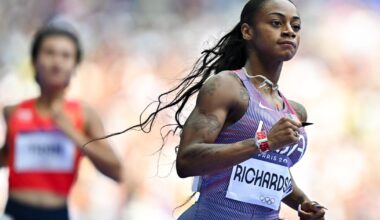 Sha'Carri Richardson arrested on domestic violence charge at Seattle airport, police say