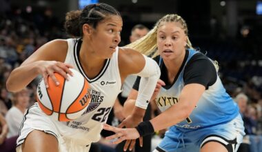Veronica Burton scores 18 points and the Valkyries beat the Sky 73-66 for 3rd straight victory