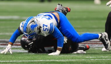 Lions-Falcons defensive report card: Defensive line roars