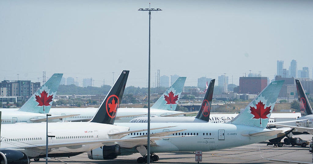Air Canada delays plans to resume operations after flight attendants refuse to end strike