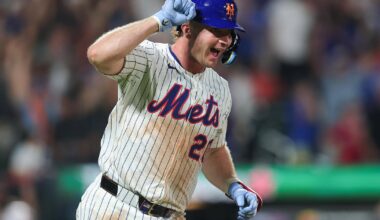 Alonso homers twice, including his franchise-record 253rd, to power Mets past Braves 13-5