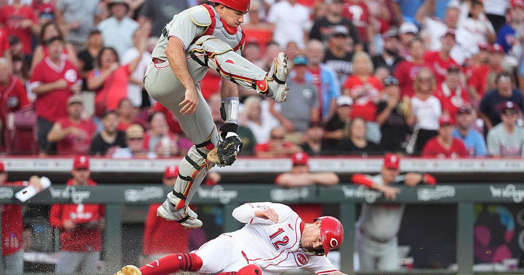 Philadelphia Phillies lose second straight as Cincinnati Reds win series finale, 8-0