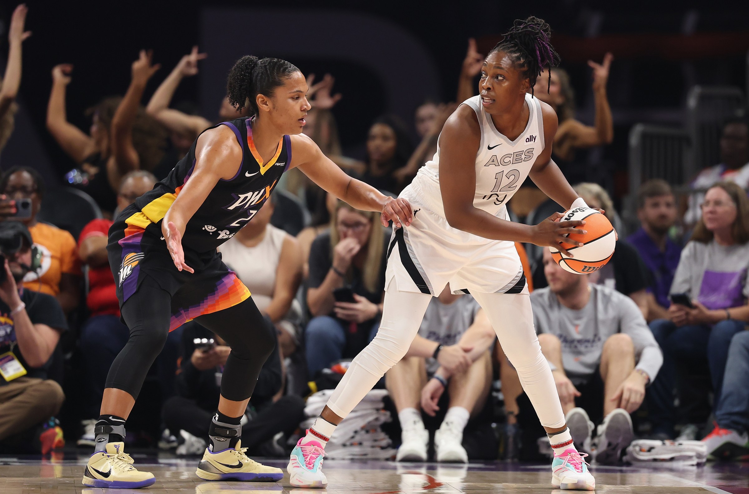 Alyssa Thomas has been defending just about every position for the Mercury, from point guard to center.